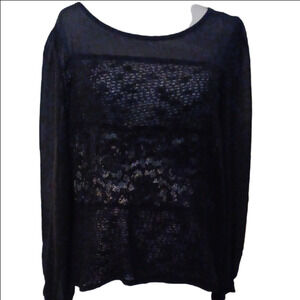 🌺Elegant Black Lace Women's Top
